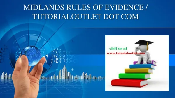 MIDLANDS RULES OF EVIDENCE / TUTORIALOUTLET DOT COM