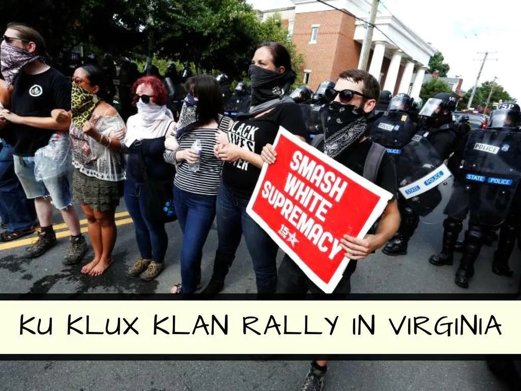 ku klux klan rally in virginia