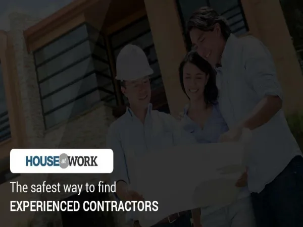 The safest way to find Experienced Contractors