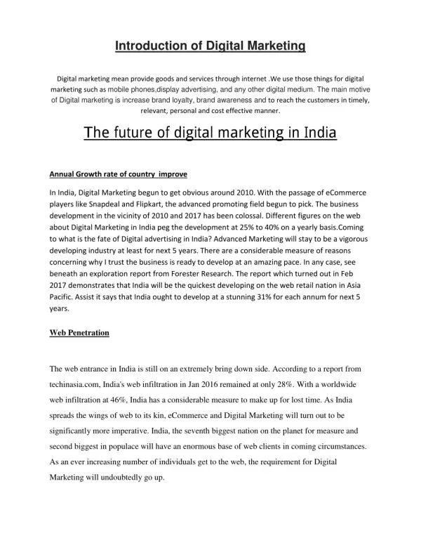 Certified Digital Marketing course / training , internet marketing training in Chandigarh | Mohali