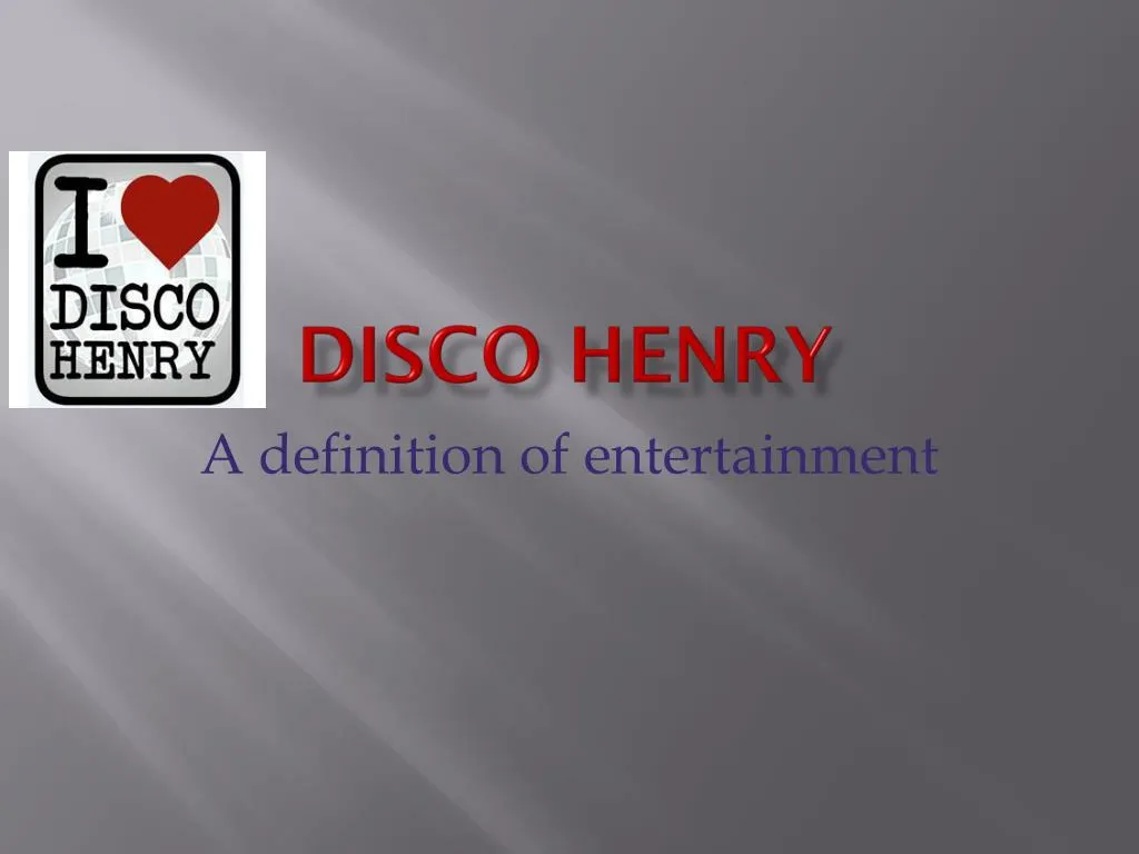 disco henry
