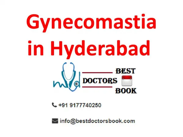 Gynecomastia Surgery in Hyderabad | Gynecomastia Surgery Cost