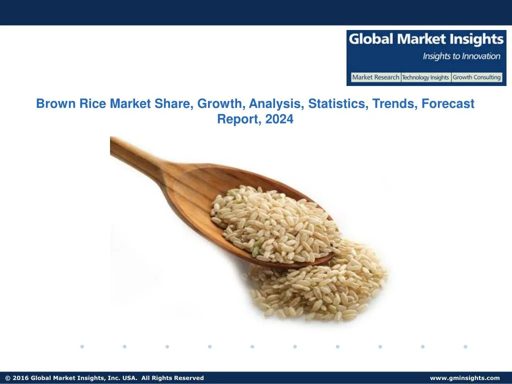 brown rice market share growth analysis