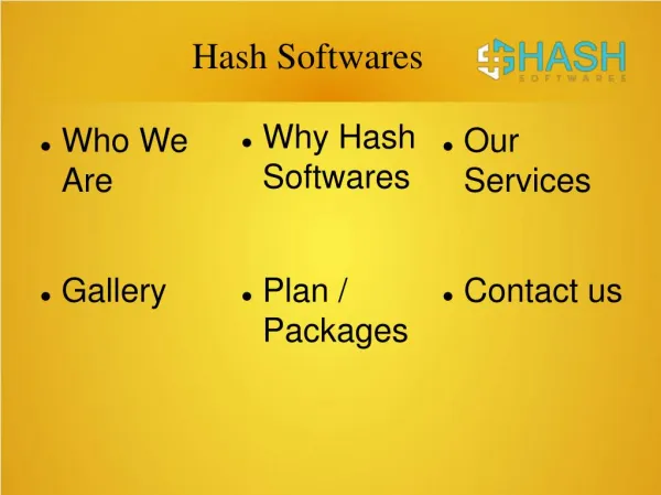 Hash Softwares - Best Web Development Company in Chandigarh