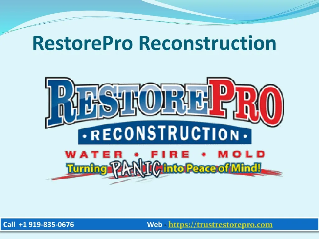 restorepro reconstruction