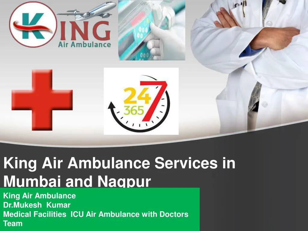 king air ambulance services in mumbai and nagpur
