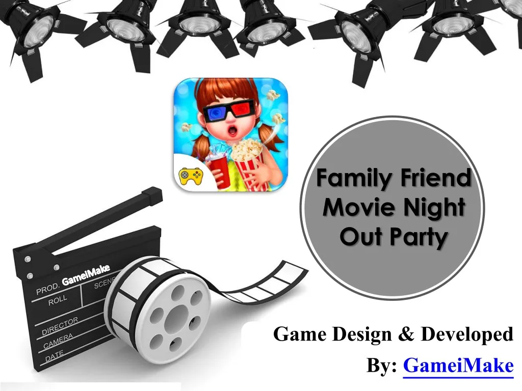 family friend movie night out party