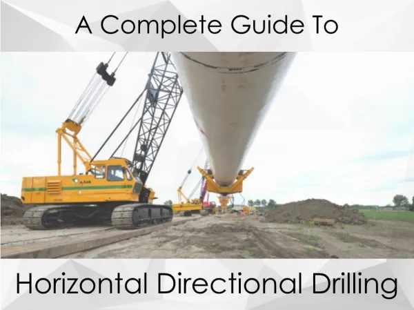 Horizontal Directional Drilling Good Practices Guidelines