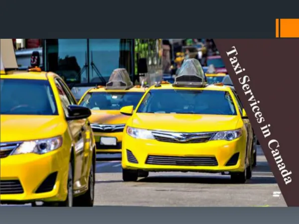 Taxi Service in Canada