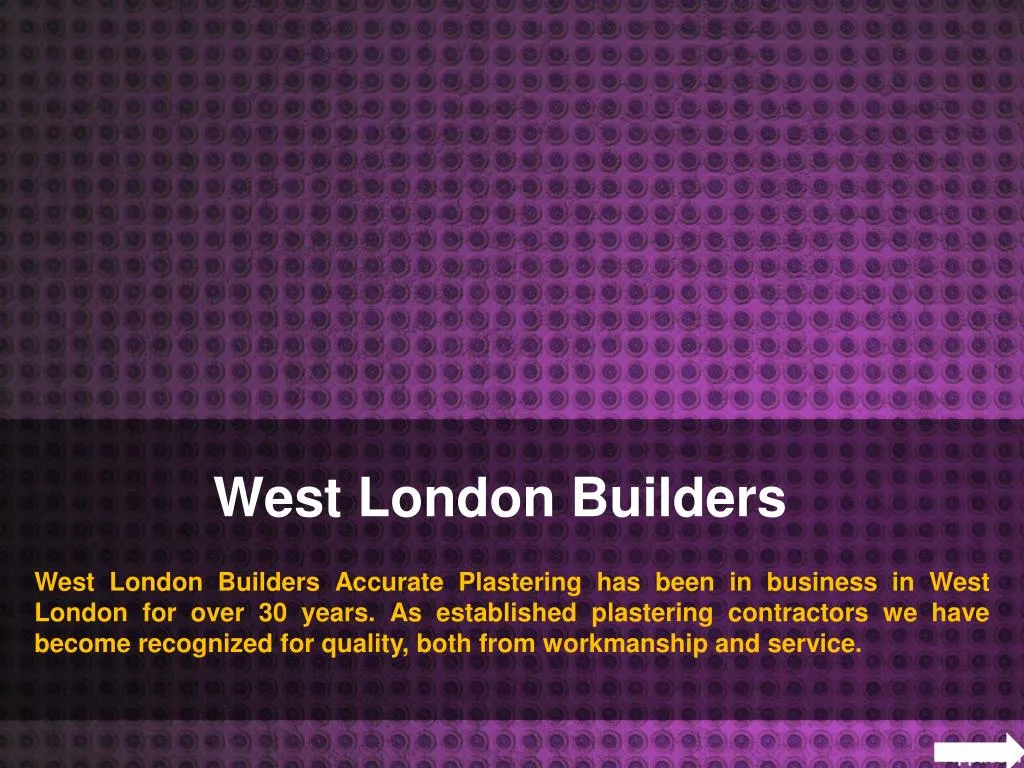 west london builders