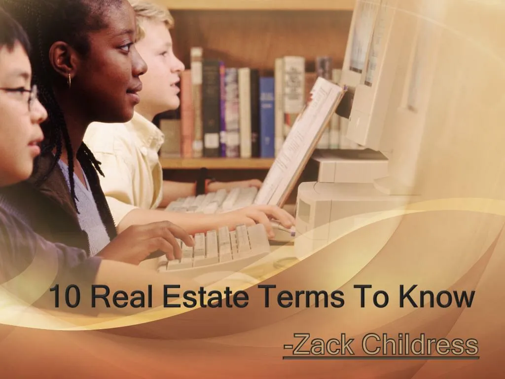 10 real estate terms to know