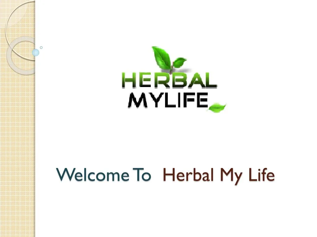 welcome to herbal my life