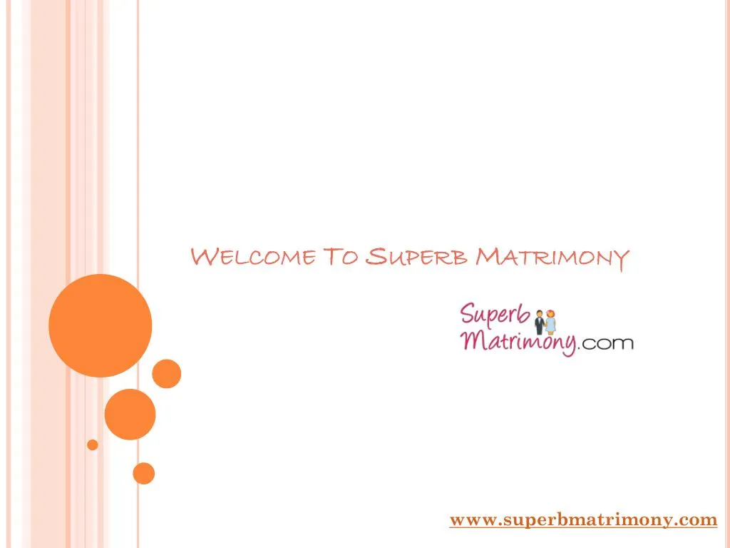 welcome to superb matrimony