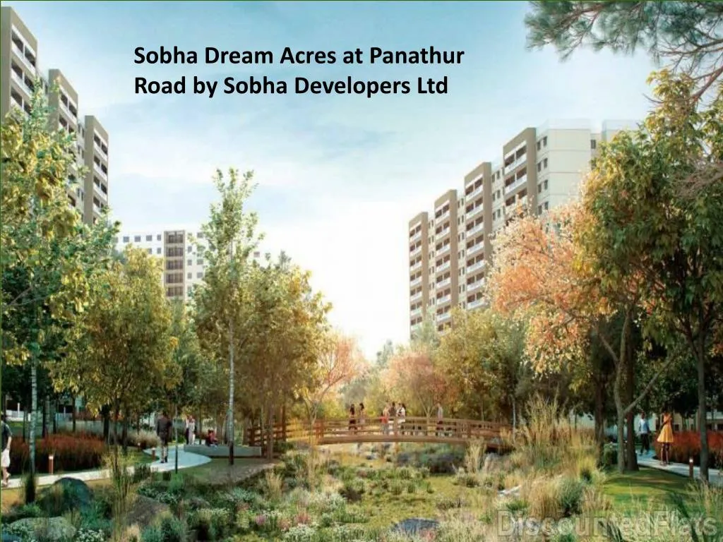 sobha dream acres at panathur road by sobha