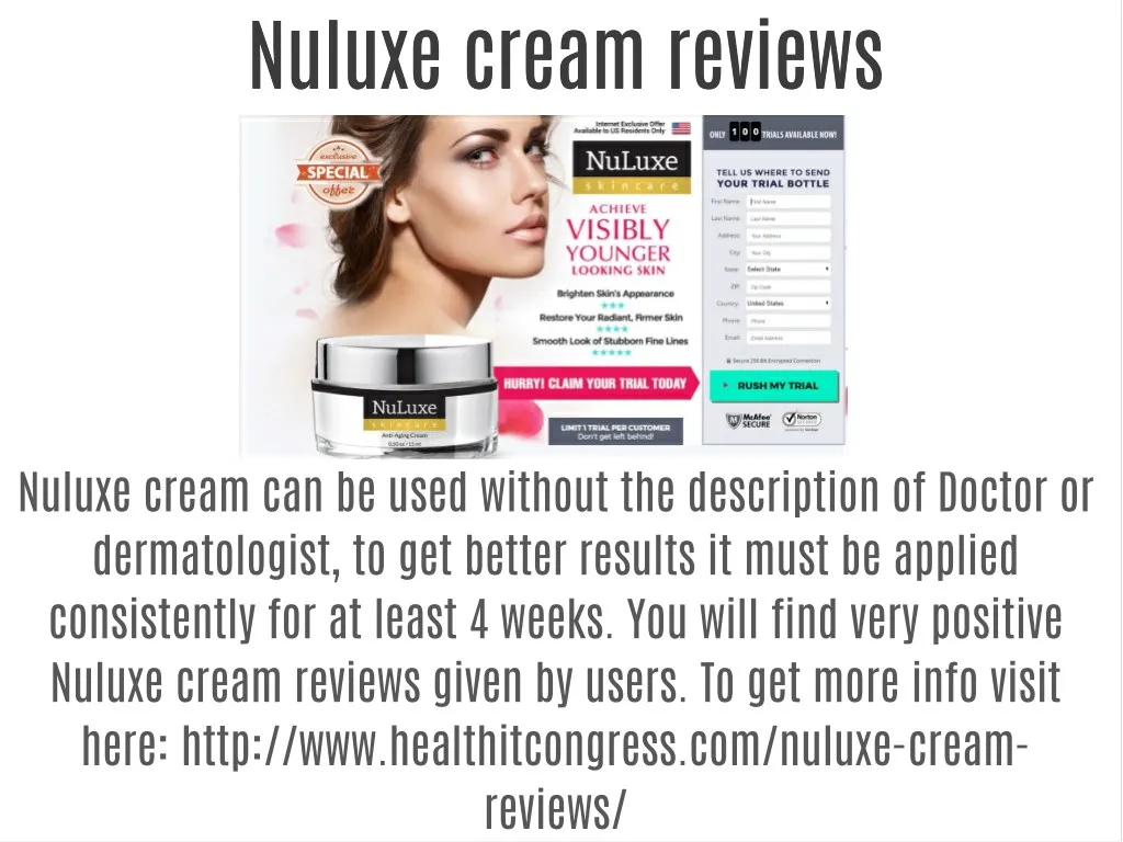 nuluxe cream reviews nuluxe cream reviews