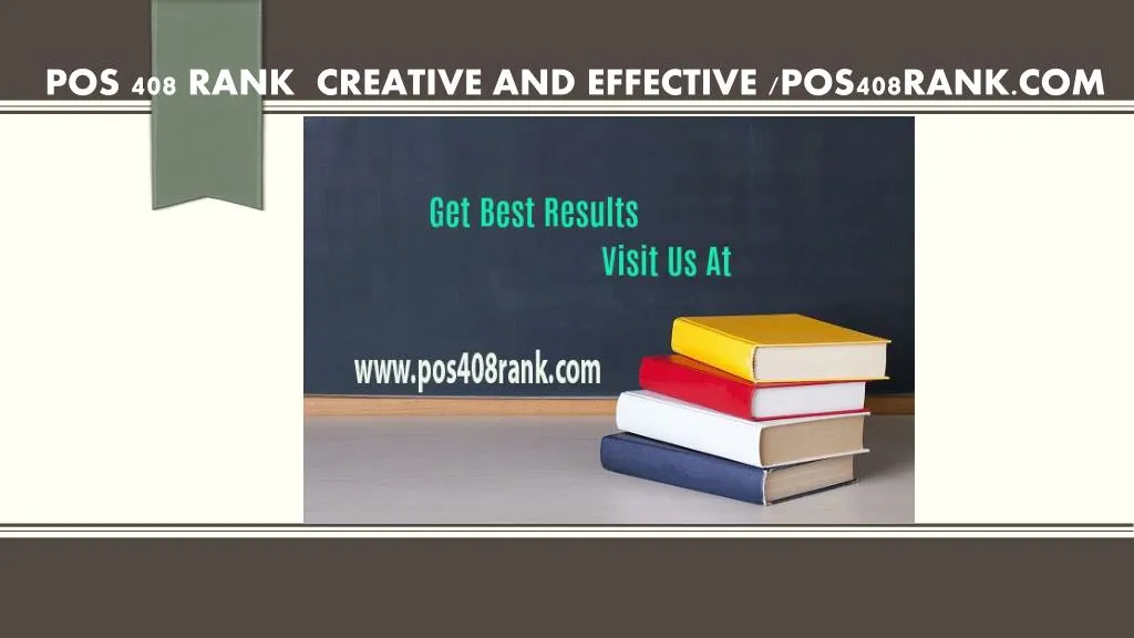 pos 408 rank creative and effective pos408rank com