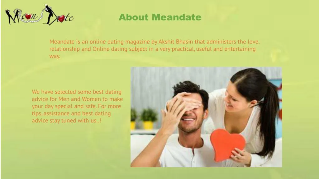 about meandate