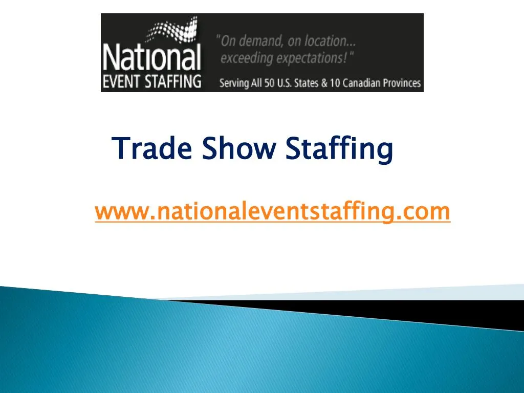 trade show staffing