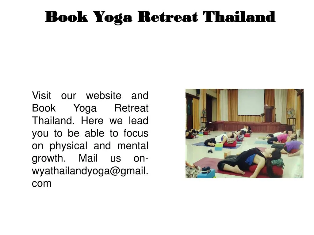 book yoga retreat thailand