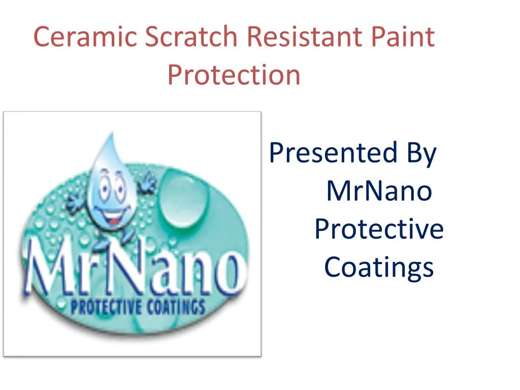 ceramic scratch resistant paint protection