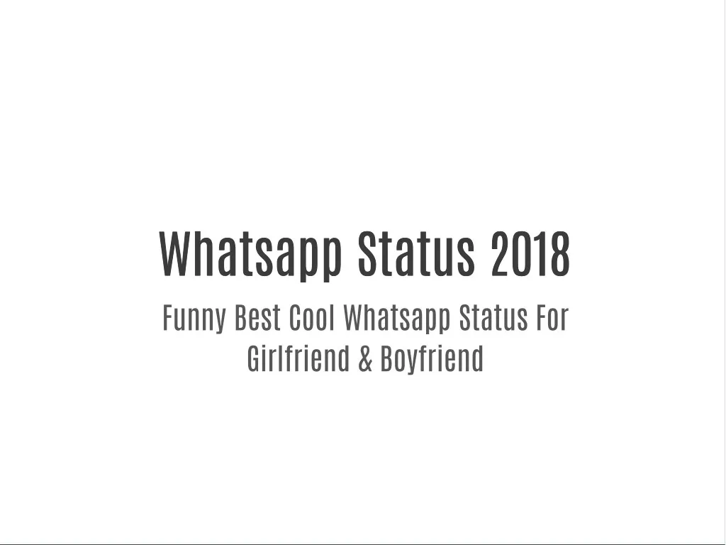 whatsapp status 2018 whatsapp status 2018 funny