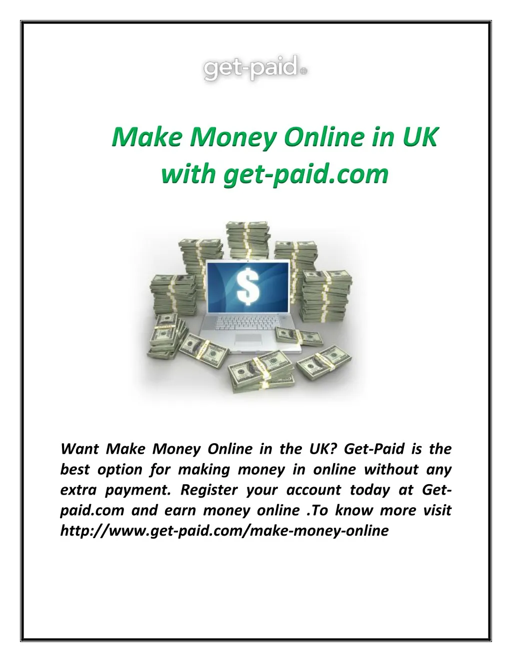 make money online in uk with get paid com