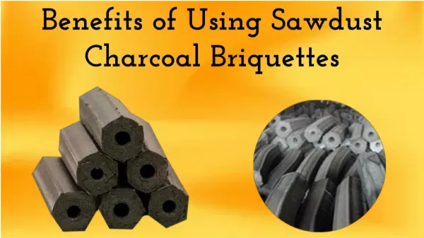Benefits of Using Sawdust Charcoal Briquettes