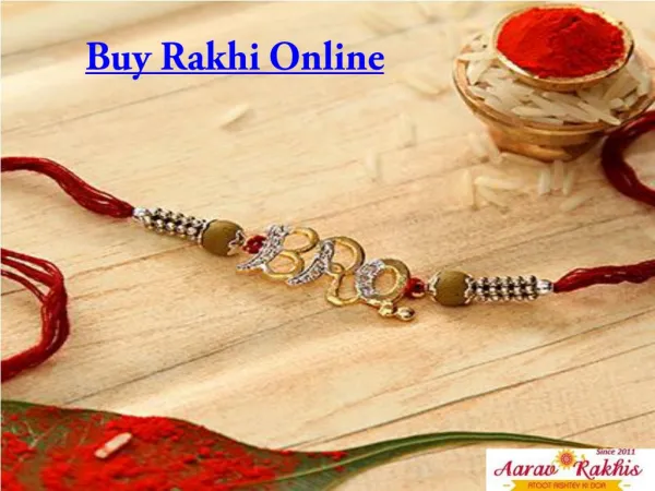 Buy Rakhi Online