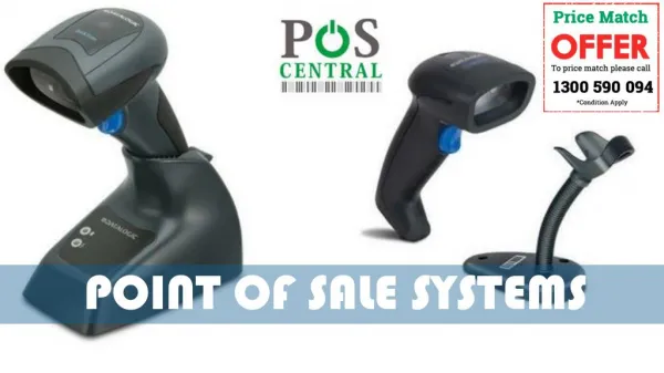 POS Central Offers An Extensive Range of Barcode Scanners