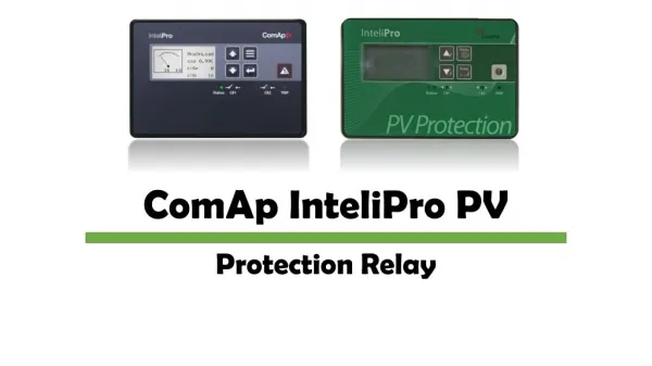 What is ComAp InteliPro? Solar Protection Relay | MainsPro