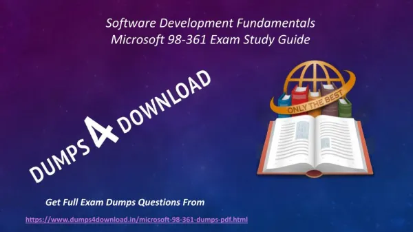 June 98-361 Exam Real Questions - Microsoft 98-361 Exam Dumps Dumps4Download