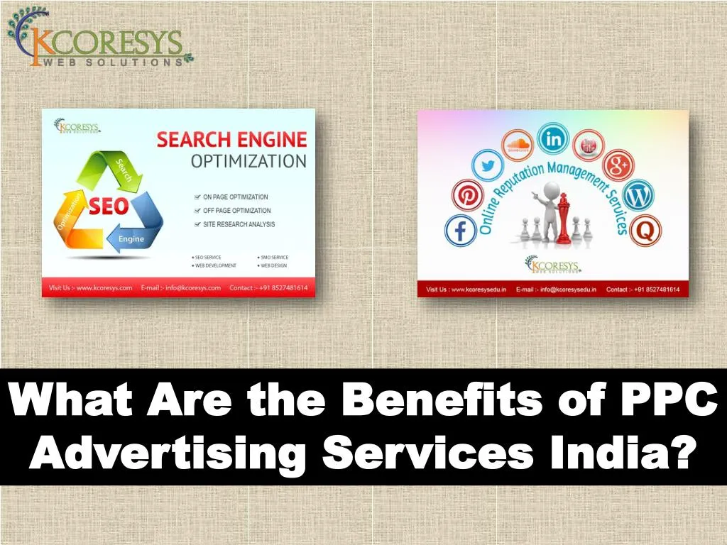 what are the benefits of ppc advertising services