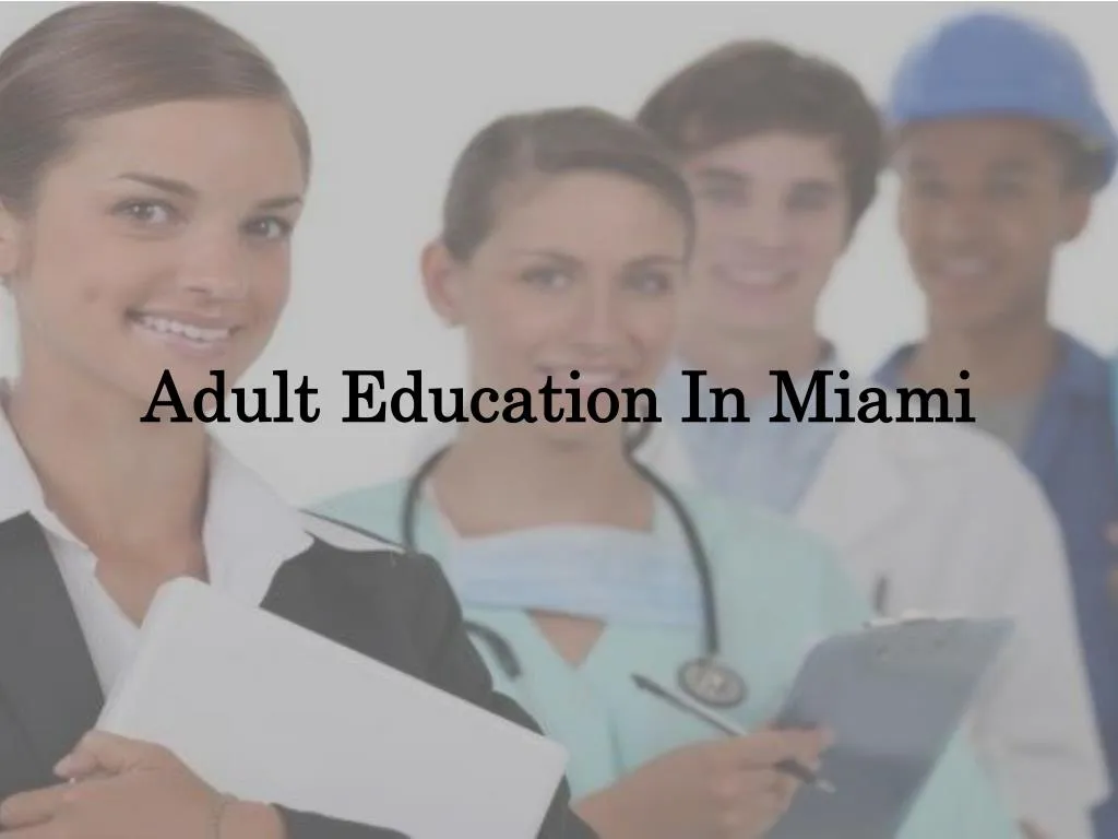 adult education in miami