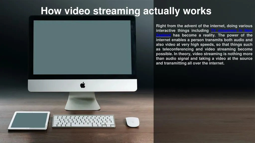 how video streaming actually works