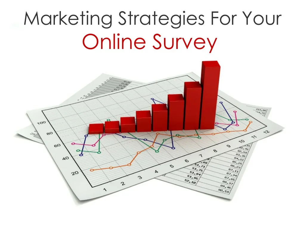 marketing strategies for your online survey