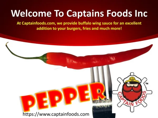 Captains Foods Inc