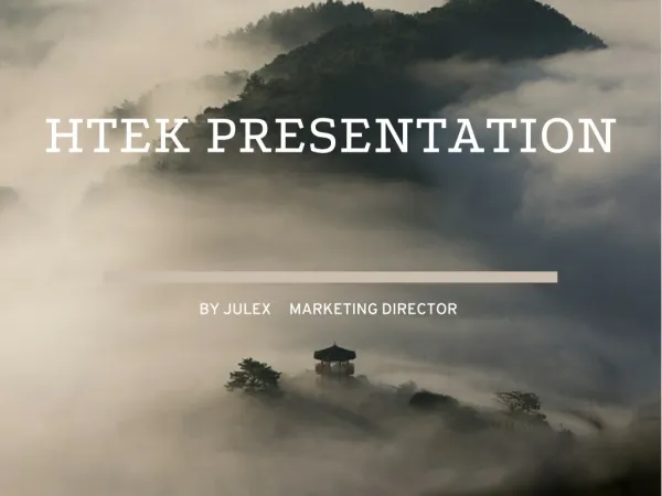 htek presentation