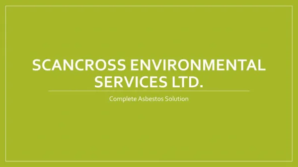Complete Asbestos Services