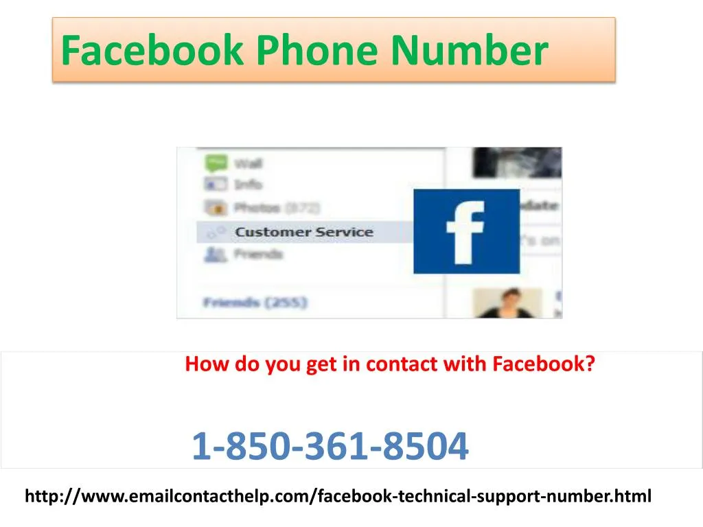 facebook phone number