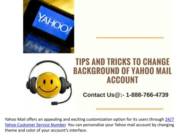 Tips And Tricks To Change Background Of Yahoo Mail Account