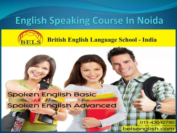 Get English Speaking Course In Noida