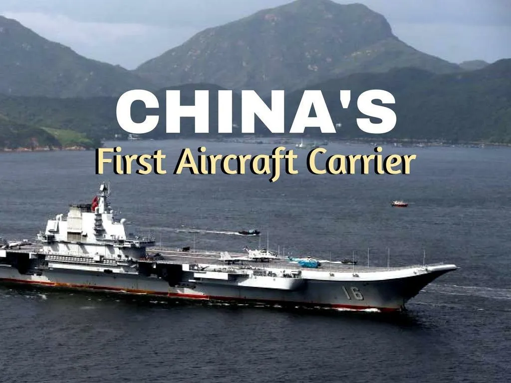 china s first aircraft carrier