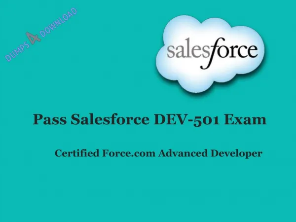 DEV-501 Braindumps - Pass Salesforce DEV-501 Exam - Dumps4download.com