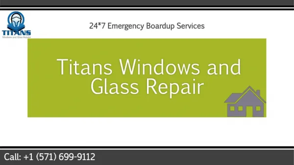 VA Foggy Glass Repair at Titan Windows and Glass Repair