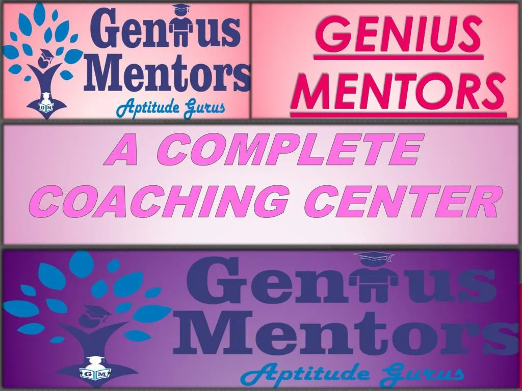 genius mentors