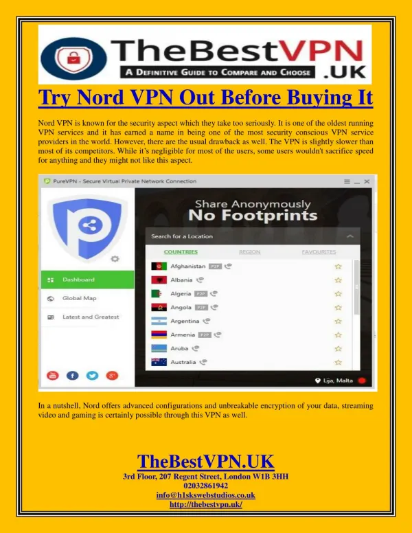Try Nord VPN Out Before Buying It