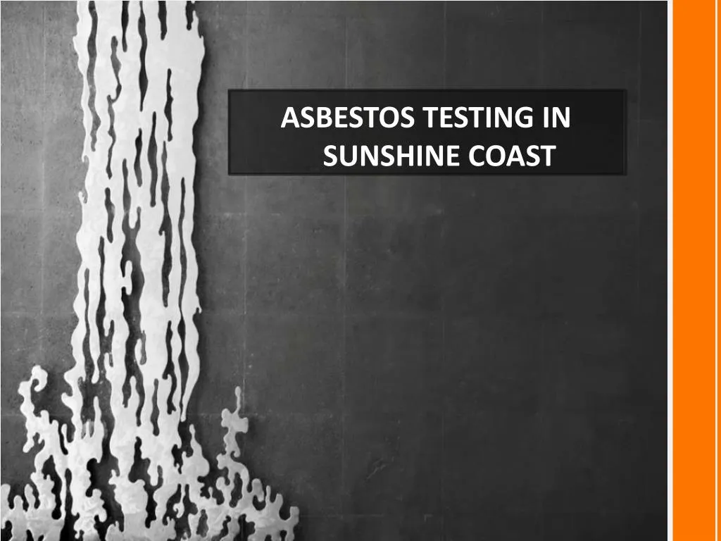 asbestos testing in sunshine coast