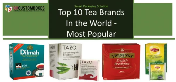 Top 10 Tea Brands In the World - Most Popular