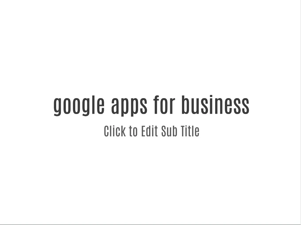 google apps for business google apps for business