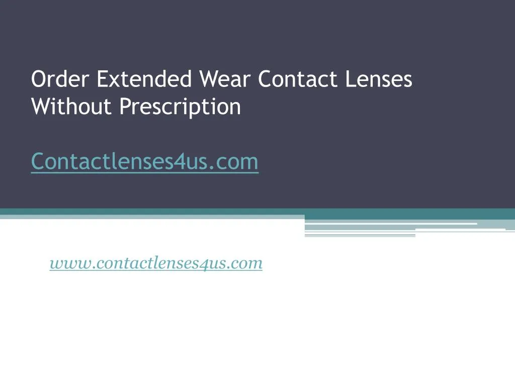 order extended wear contact lenses without prescription contactlenses4us com